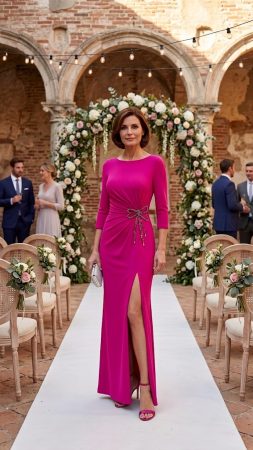TRAJE DE GALA PARA MADRINA