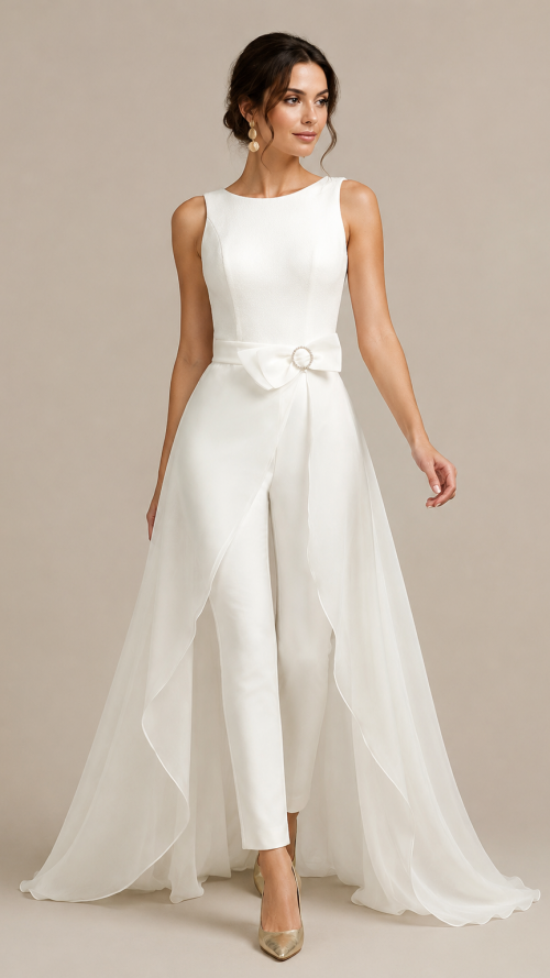 alternativa al traje de novia.
