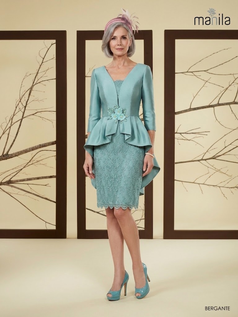 vestido y chaqueta elegante