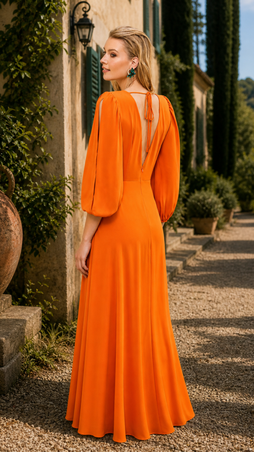 Vestido especial para boda de noche, sofistica y elegante