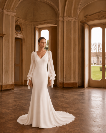 TRAJE DE NOVIA ELEGANTE