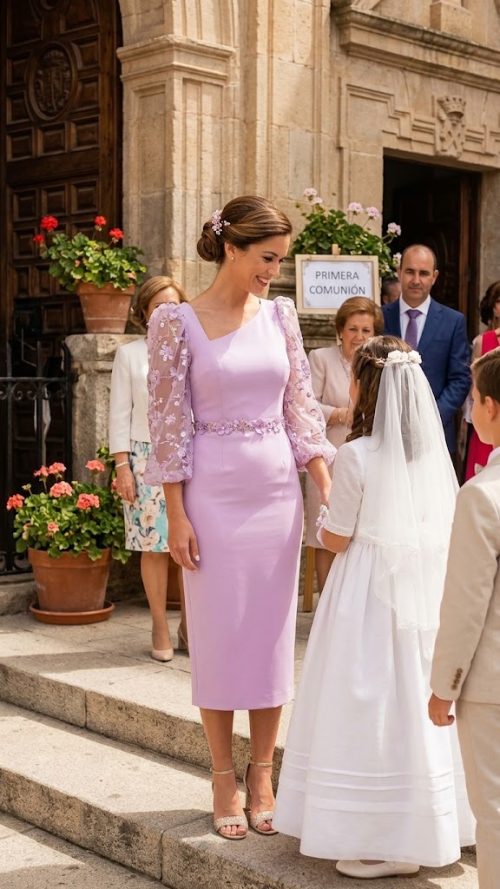 Vestido para comunion, ideal para la mama