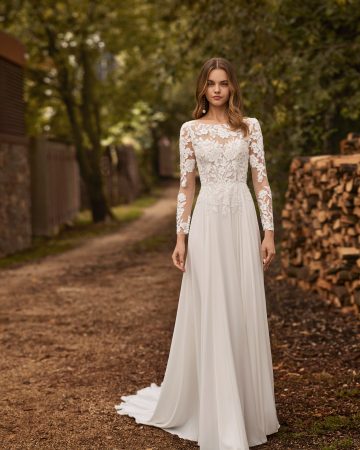 vestido novia nicola