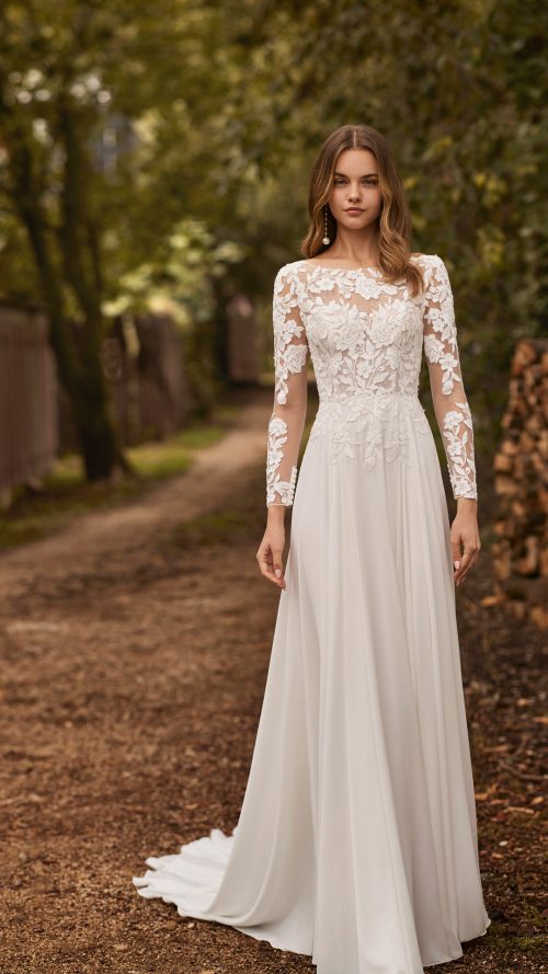 vestido novia nicola