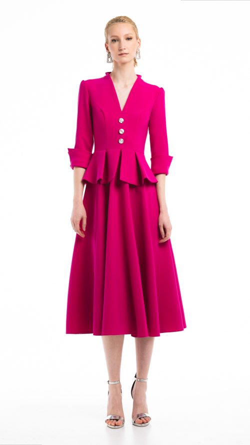 VESTIDO FIESTA MADRINA, MADRE DE LA NOVIA