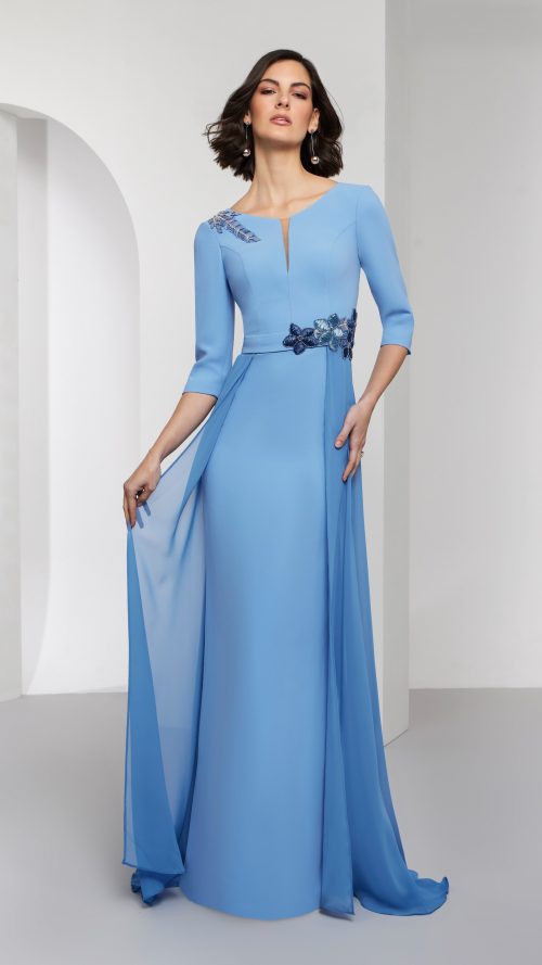 VESTIDO FIESTA MADRINA, MADRE DE LA NOVIA