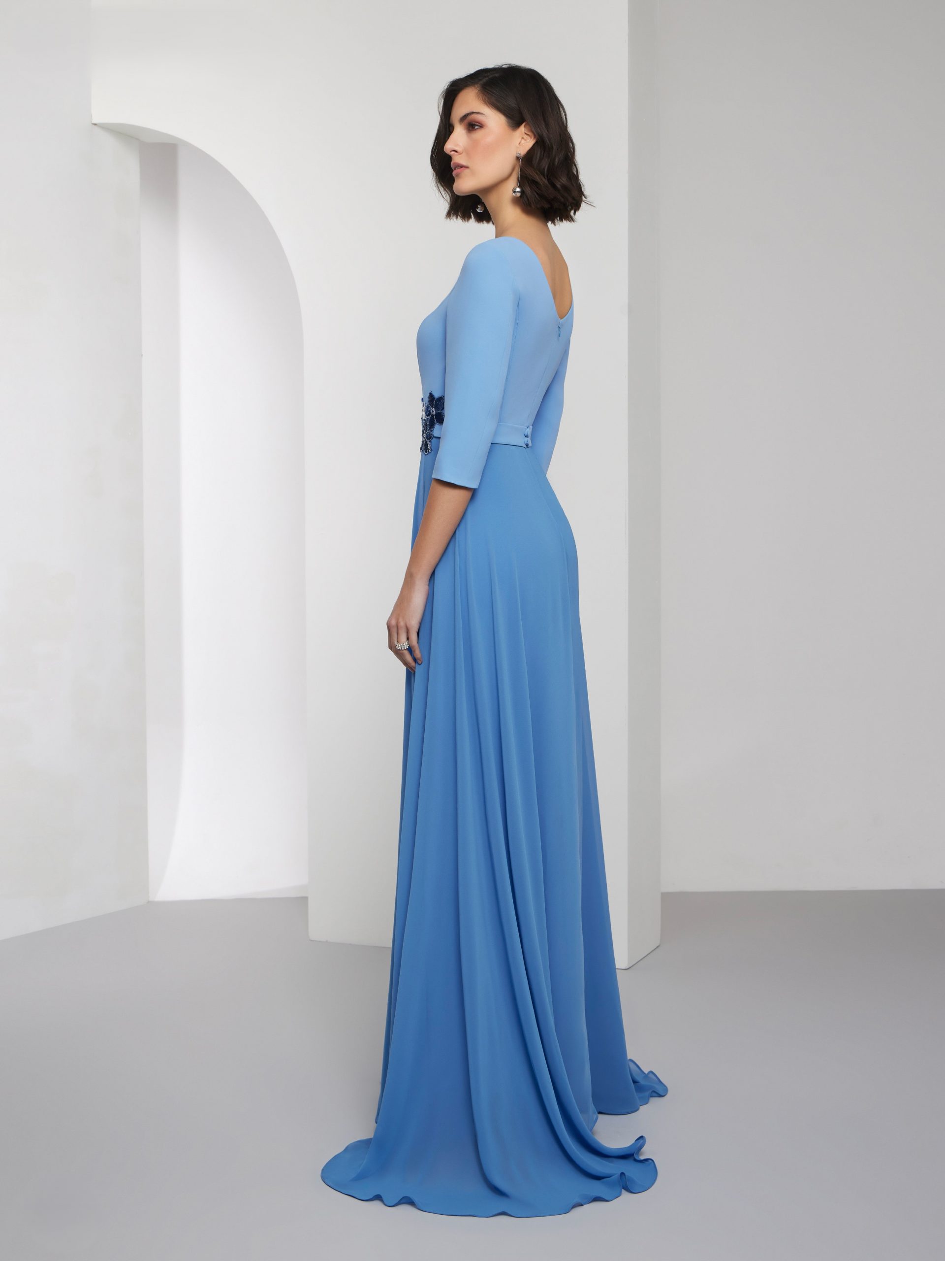 VESTIDO FIESTA MADRINA, MADRE DE LA NOVIA