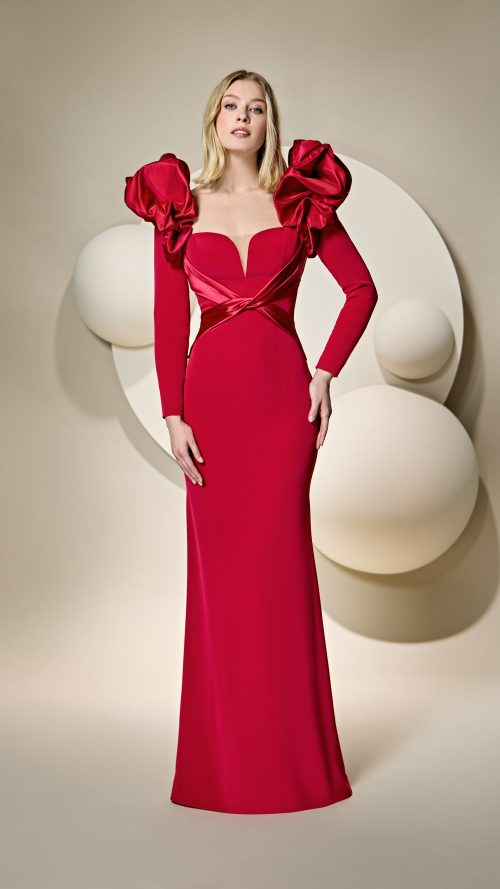 VESTIDO FIESTA MADRINA, MADRE DE LA NOVIA