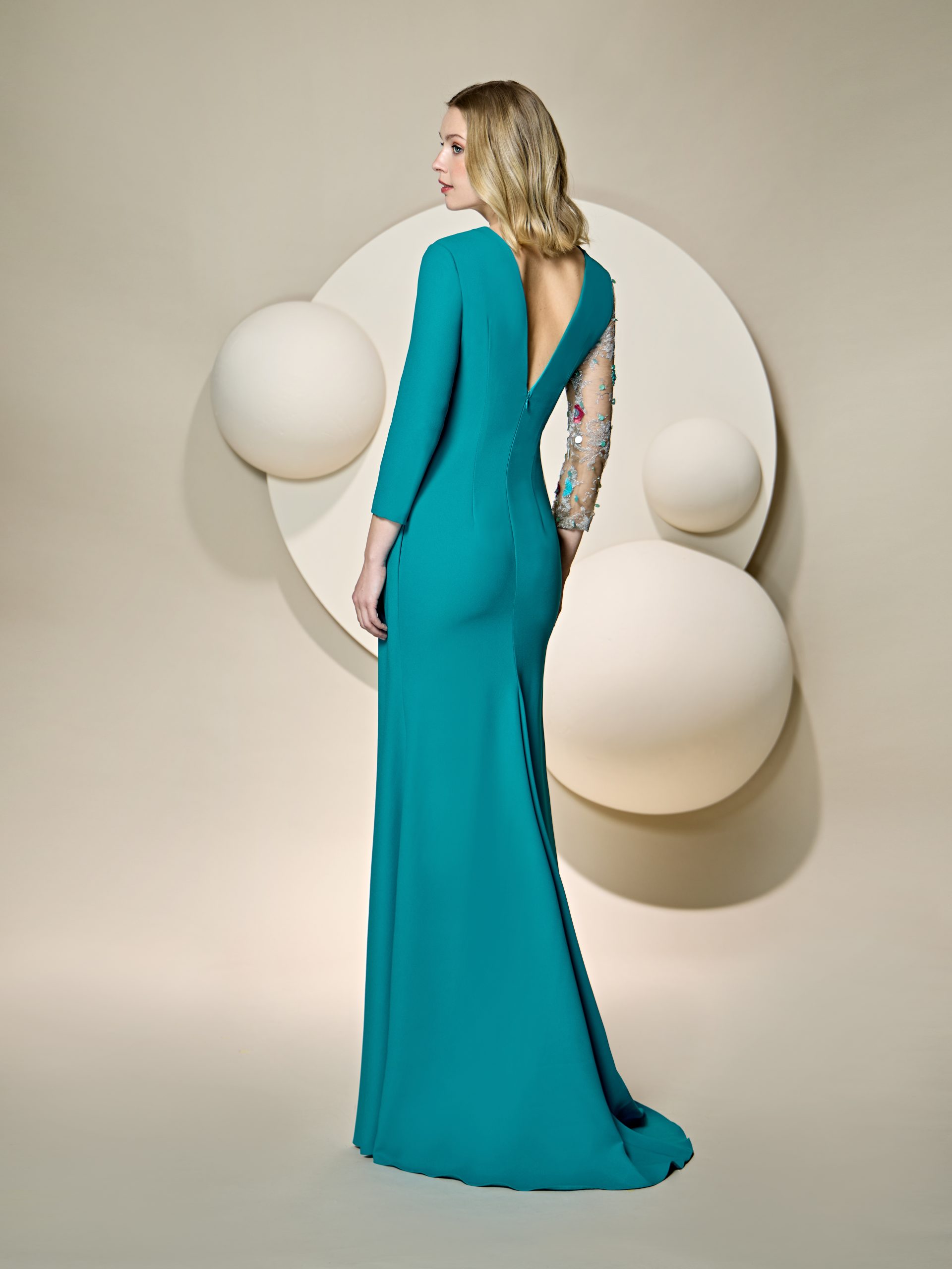 VESTIDO FIESTA MADRINA, MADRE DE LA NOVIA