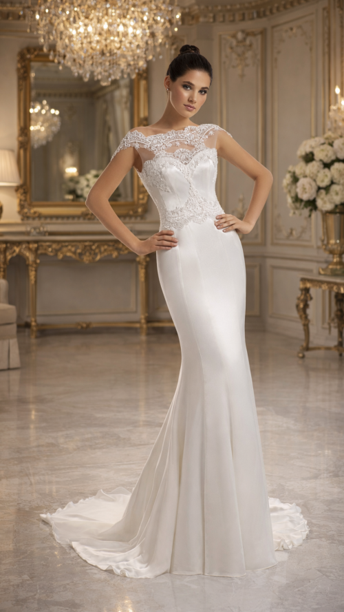 Vestido de novia Pepe Botella .