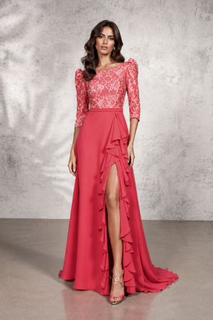 Vestido madrina especial para bodas de tarde o mañana