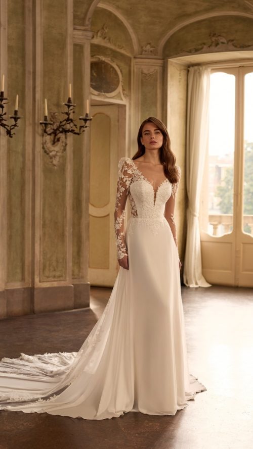 Traje de novia Alberto Palatchi diseño de autor