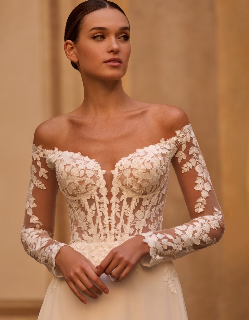 Traje de novia perfecto para ti , belleza y diseño